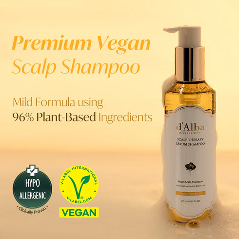 Professional Repairing Scalp Therapy Serum Shampoo 275ml-d'Alba-Matakana Pharmacy